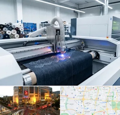 برش لیزری پارچه در جنت آباد تهران 