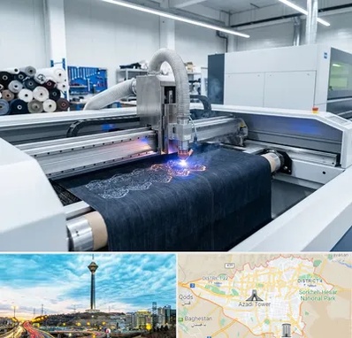 برش لیزری پارچه در تهران