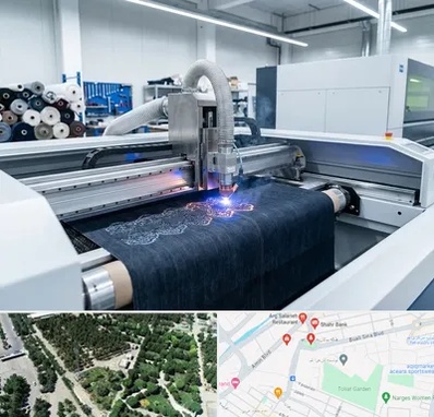 برش لیزری پارچه در سالاریه قم