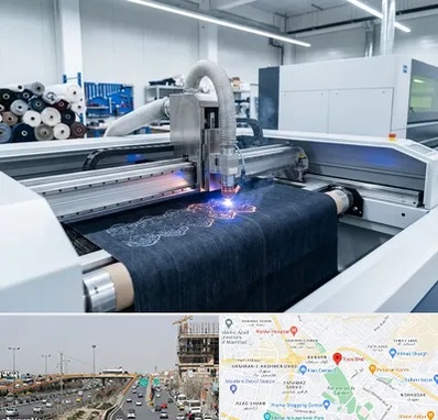 برش لیزری پارچه در بلوار توس مشهد 