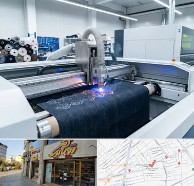 برش لیزری پارچه در عطاران قم 