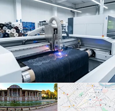 برش لیزری پارچه در عفیف آباد شیراز