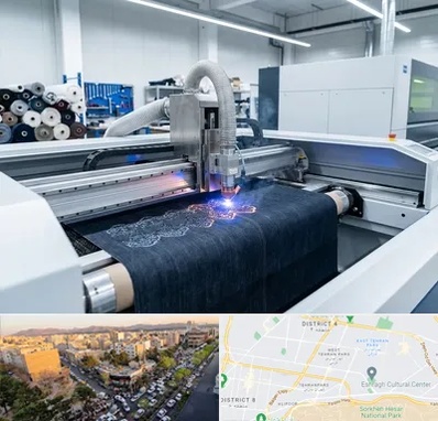 برش لیزری پارچه در تهرانپارس