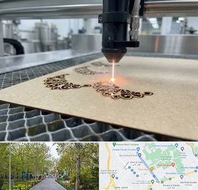 برش لیزری کاغذ و مقوا در قدوسی غربی شیراز