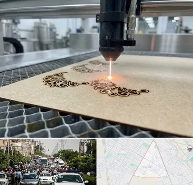 برش لیزری کاغذ و مقوا در سیدی مشهد 