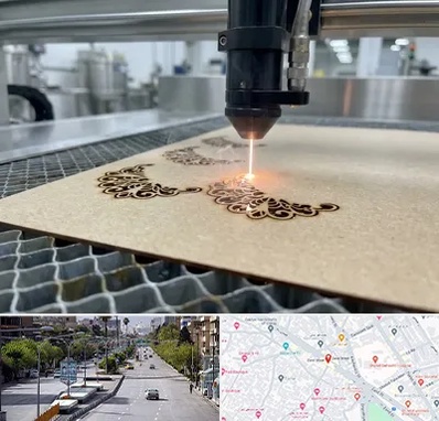 برش لیزری کاغذ و مقوا در خیابان زند شیراز 