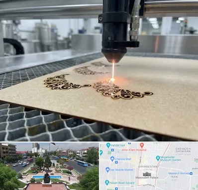 برش لیزری کاغذ و مقوا در بهارستان