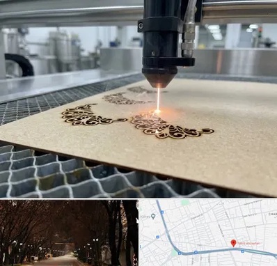 برش لیزری کاغذ و مقوا در ابوریحان تبریز