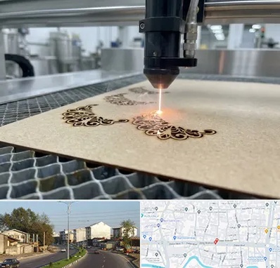 برش لیزری کاغذ و مقوا در ضیابری رشت 