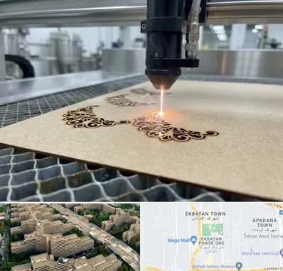 برش لیزری کاغذ و مقوا در اکباتان 