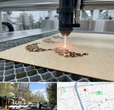 برش لیزری کاغذ و مقوا در کوی فیروز تبریز