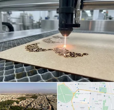 برش لیزری کاغذ و مقوا در نازی آباد 