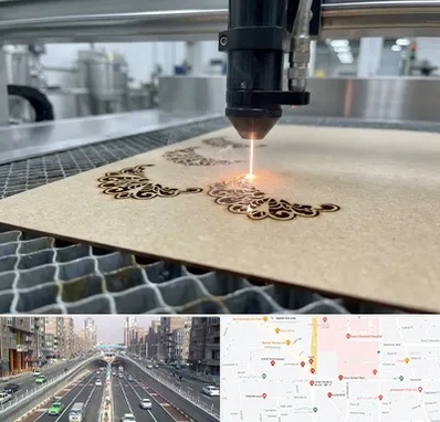 برش لیزری کاغذ و مقوا در توحید