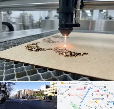 برش لیزری کاغذ و مقوا در خیابان ملاصدرا شیراز