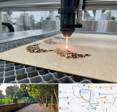 برش لیزری کاغذ و مقوا در بلوار گیلان رشت 