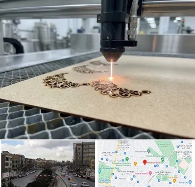 برش لیزری کاغذ و مقوا در بلوار فردوسی مشهد 