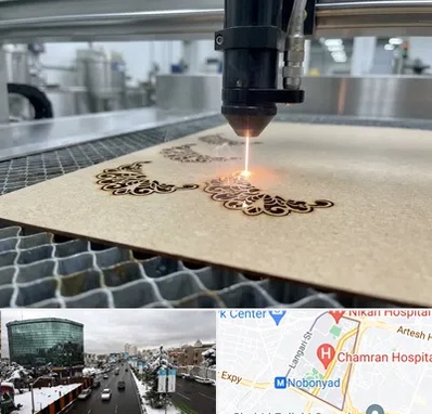 برش لیزری کاغذ و مقوا در اقدسیه