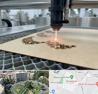 برش لیزری کاغذ و مقوا در جهانشهر کرج