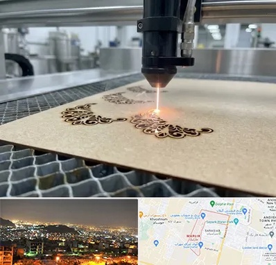 برش لیزری کاغذ و مقوا در مارلیک کرج