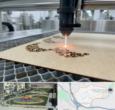 برش لیزری کاغذ و مقوا در مرزداران تبریز 