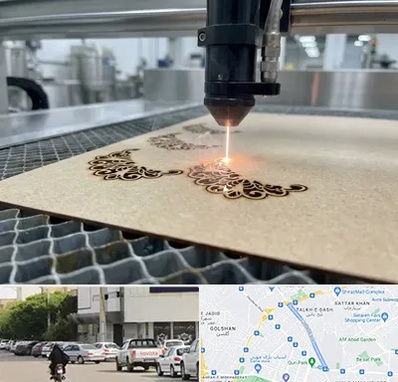 برش لیزری کاغذ و مقوا در قدوسی شرقی شیراز 