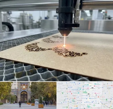 برش لیزری کاغذ و مقوا در منطقه 12 تهران 