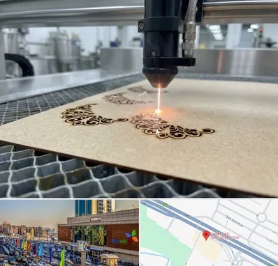 برش لیزری کاغذ و مقوا در لاله پارک تبریز 