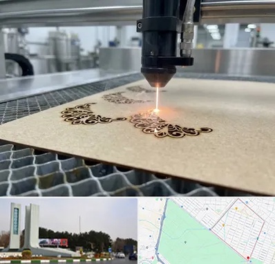 برش لیزری کاغذ و مقوا در بلوار فلسیطین مشهد 