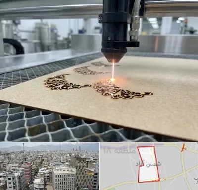 برش لیزری کاغذ و مقوا در شمس آباد تهران