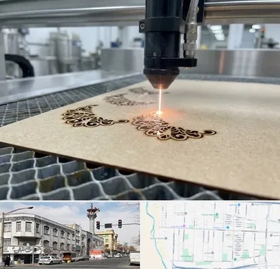 برش لیزری کاغذ و مقوا در 17شهریور 