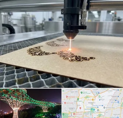 برش لیزری کاغذ و مقوا در منطقه 3 تهران 