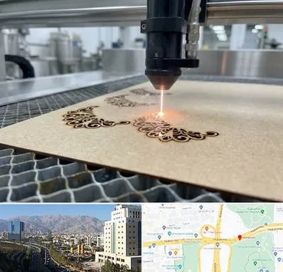 برش لیزری کاغذ و مقوا در حقانی 