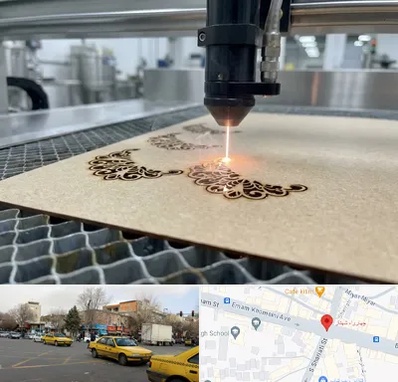 برش لیزری کاغذ و مقوا در شهناز تبریز 