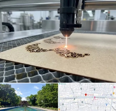 برش لیزری کاغذ و مقوا در هشت بهشت اصفهان 