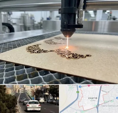 برش لیزری کاغذ و مقوا در خطیب تبریز