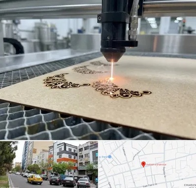 برش لیزری کاغذ و مقوا در هفده شهریور تبریز 