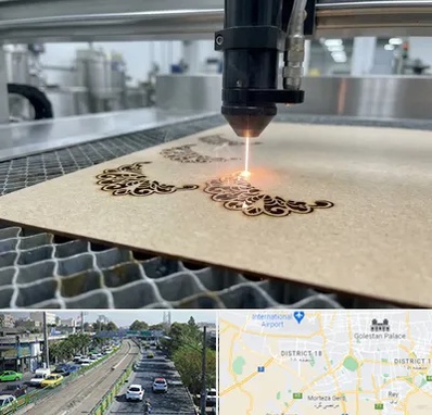 برش لیزری کاغذ و مقوا در جنوب تهران 