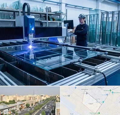 برش لیزری شیشه در کیانمهر کرج 