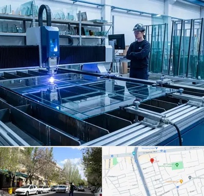 برش لیزری شیشه در کوی فیروز تبریز 