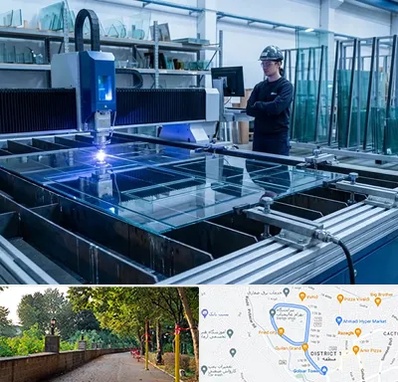 برش لیزری شیشه در بلوار گیلان رشت 