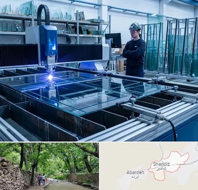 برش لیزری شیشه در شاندیز مشهد