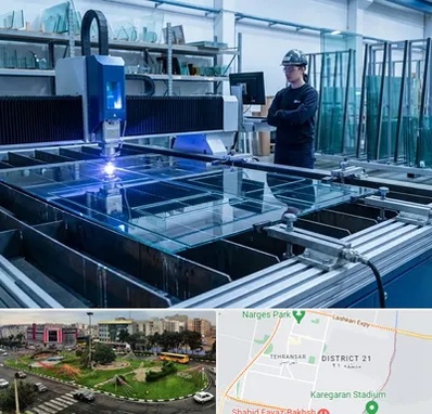 برش لیزری شیشه در تهرانسر 