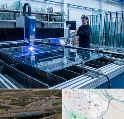 برش لیزری شیشه در یاغچیان تبریز 