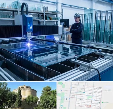 برش لیزری شیشه در مرداویج اصفهان 