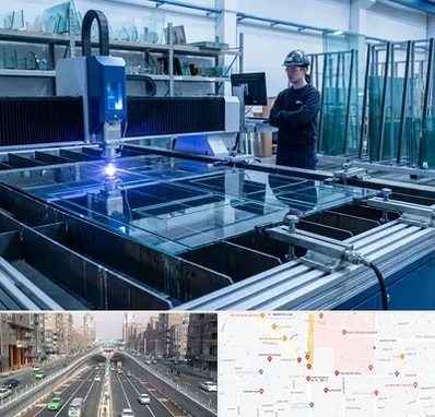 برش لیزری شیشه در توحید