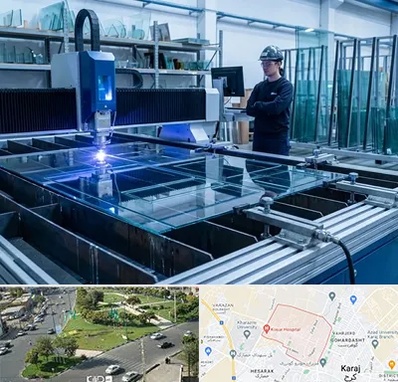 برش لیزری شیشه در شاهین ویلا کرج 