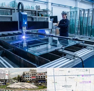 برش لیزری شیشه در مرکز تهران 