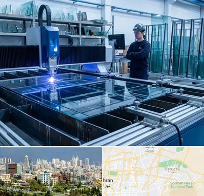 برش لیزری شیشه در شرق تهران 