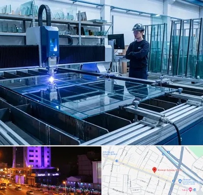 برش لیزری شیشه در آبرسان تبریز 