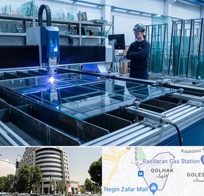 برش لیزری شیشه در قلهک 